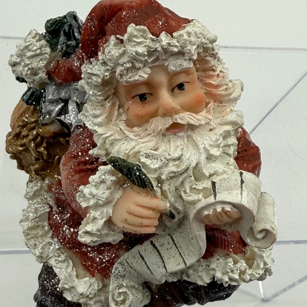 Vintage Christmas Down Home Santa Figurine Holiday Decor Festive Collectable